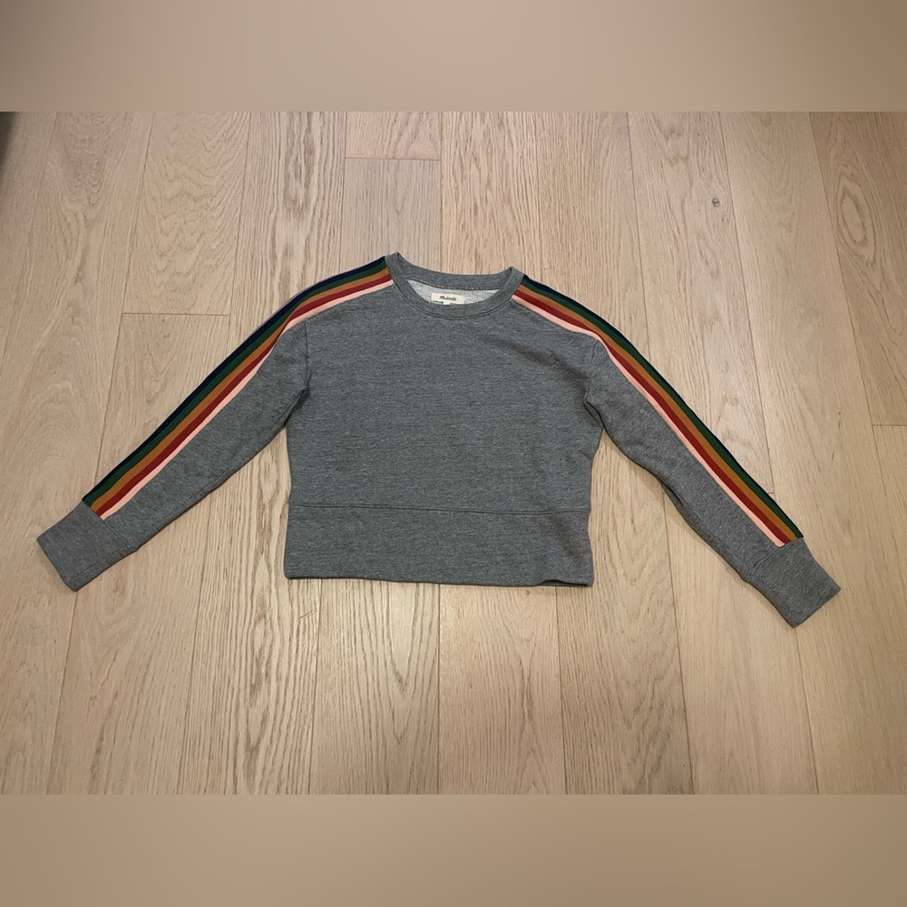 Madewell cropped sweatshirt